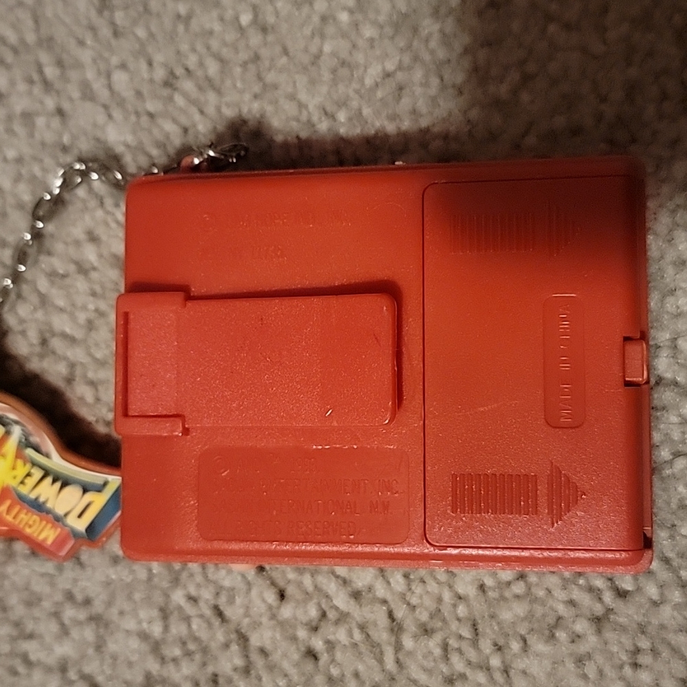 Power Rangers Red Ranger Beeper Pager Tedted Working 1993 BANDI - Picture 3 of 6